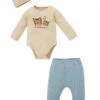 DeFacto Set Regular Fit - Muts - Beige -kinderkledingwinkel 03ec6ed464ee4f208525998d49c0a7fe