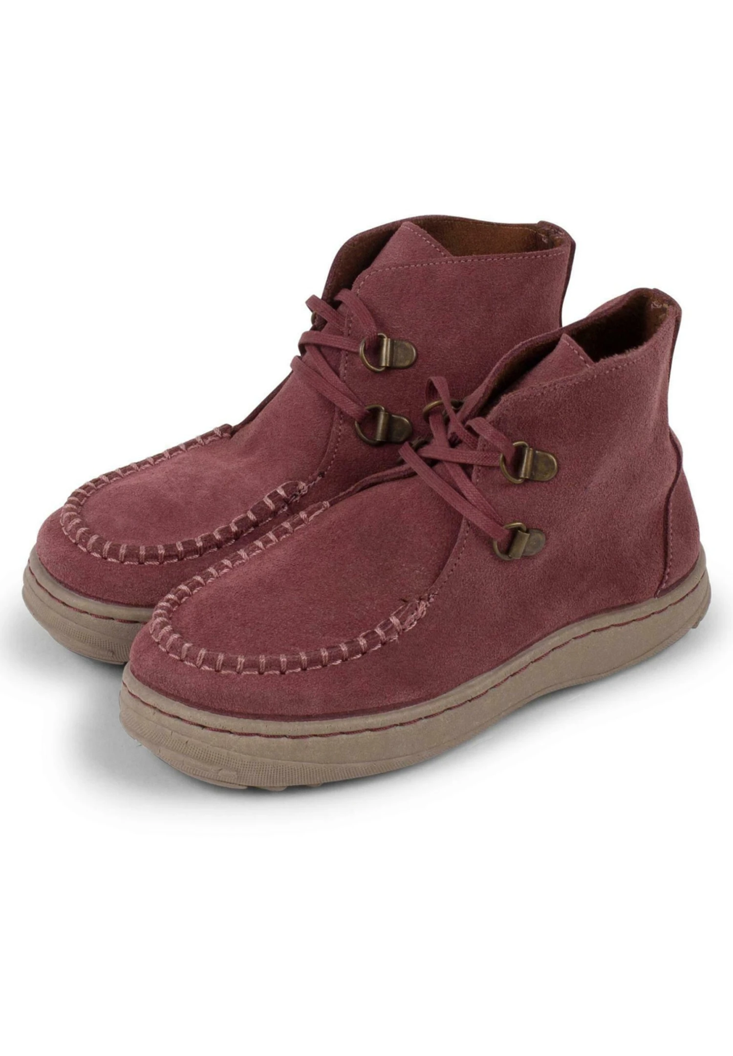 Veterboots - Berenjena 5 Veterboots - Berenjena - Afbeelding 3