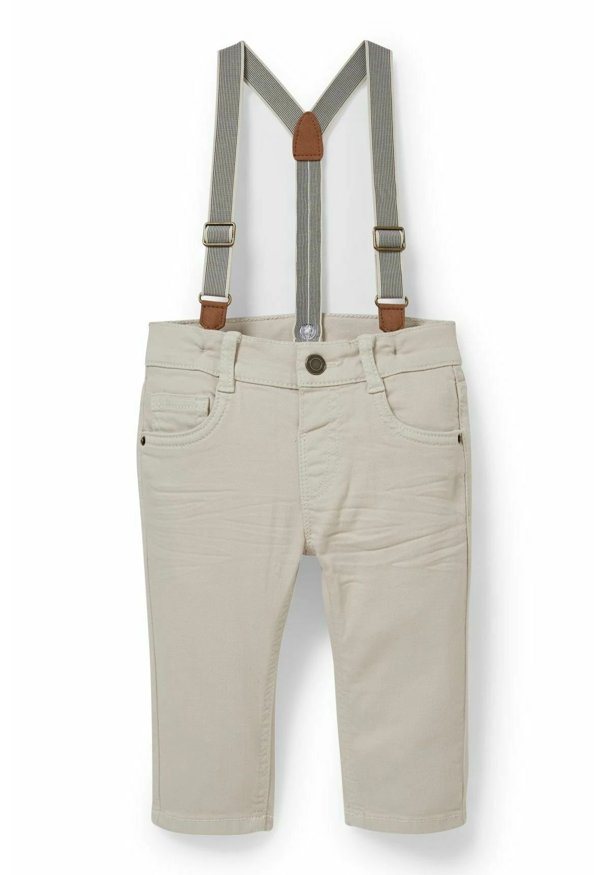 Tuinbroek - Cremewhite 3 Tuinbroek - Cremewhite