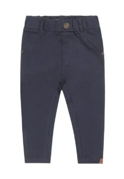 Tregging Met Knoop En Steekzakken - Broek - Navy