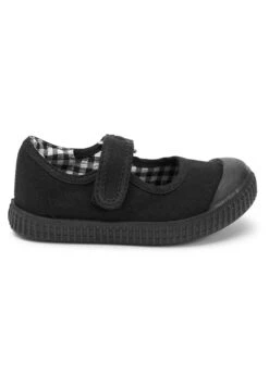 Next Plimsolls - Ballerina'S Met Enkelbandjes - Black Mary Jane