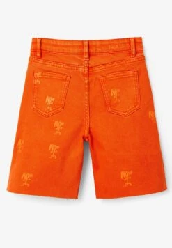Desigual Now Denim - Jeansshort - Orange -kinderkledingwinkel 09b56f127fda4a5b98ce1f91abb85aa2