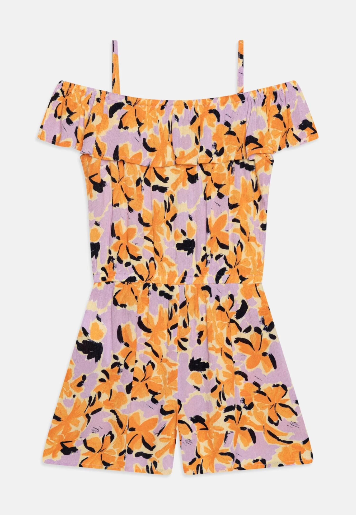 NAME IT Nkfjassine Playsuit - Jumpsuit - Mock Orange 4 NAME IT Nkfjassine Playsuit - Jumpsuit - Mock Orange - Afbeelding 2