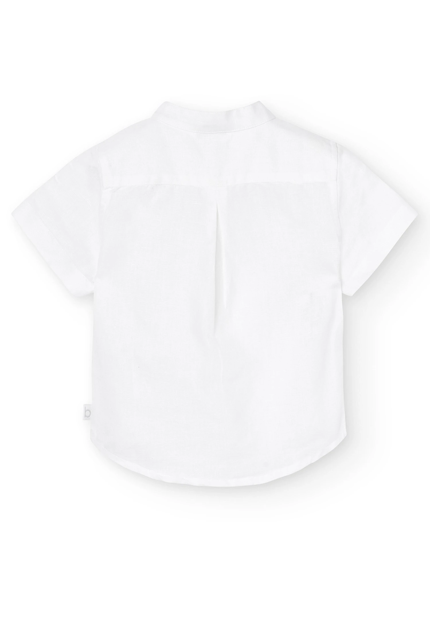 BOBOLI Short Sleeves - Blouse - White 4 BOBOLI Short Sleeves - Blouse - White - Afbeelding 2