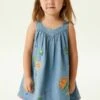 Next Standard - Spijkerjurk - Blue Denim Embroidered -kinderkledingwinkel 0d6336b5289b40baa019103e2a1840a9