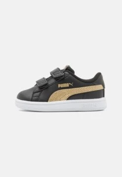 Puma Smash V2- Sneakers Laag - Black/Gold/White