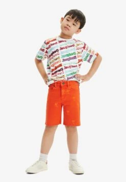 Desigual Now Denim - Jeansshort - Orange