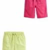 Next 2 Pack Pull-On- Shorts - Pink/Yellow -kinderkledingwinkel 0e0ea8321fdc42ffb3d82621c876a7ce