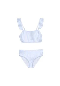 Creamie Set Stripe - Bikini - Xenon Blue