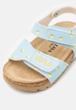 Monnalisa Sunny Sky - Muiltjes - Celeste Giallo -kinderkledingwinkel 13b57b86732c472dadf8bc9e3783bd08