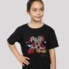 F4NT4STIC Disney Micky & Minnie Weihnachten - Premium Film Movie Tv Comic- T-Shirt Print - Black -kinderkledingwinkel 196af08935384b5aa88d95972ad437f6