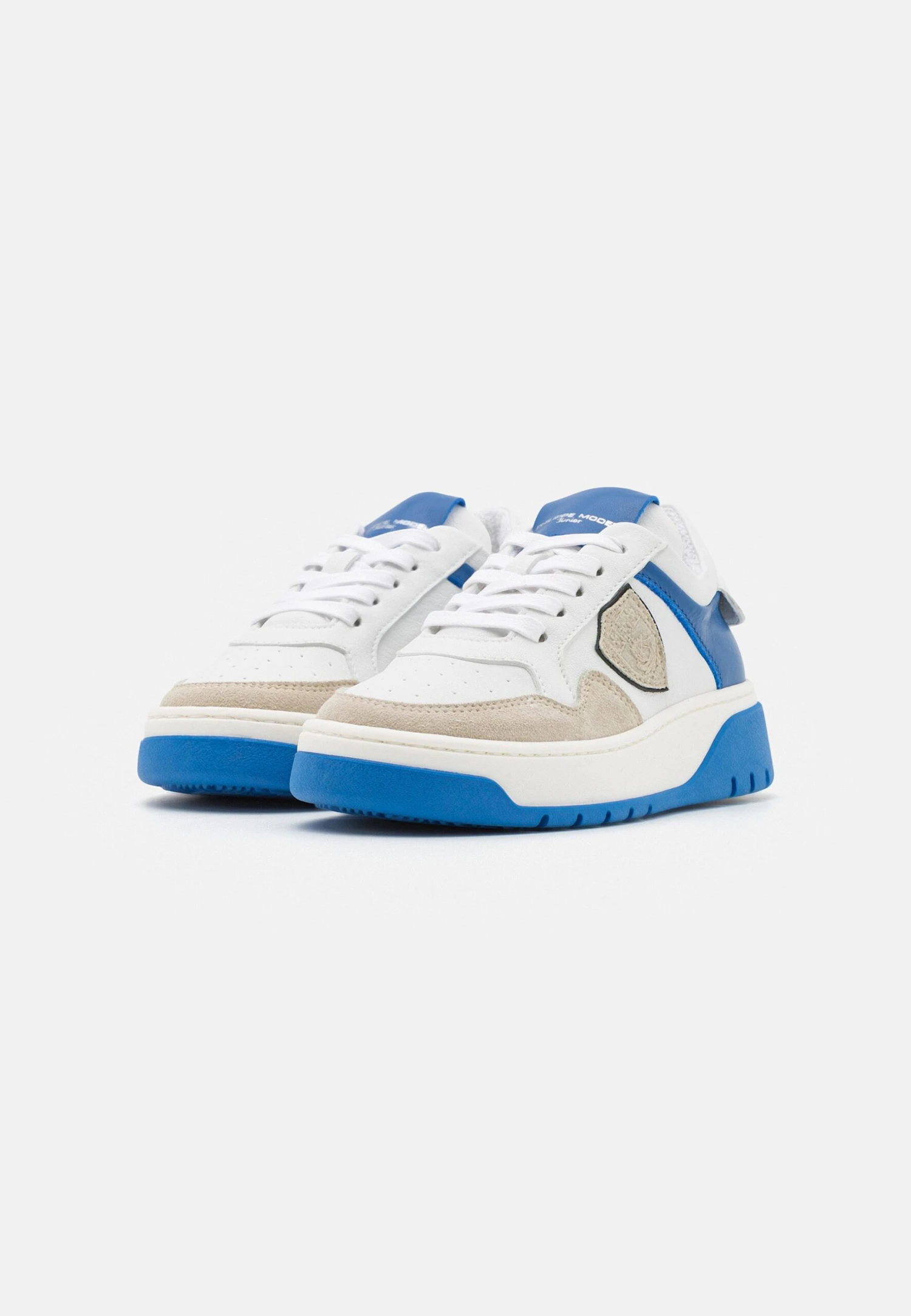 Philippe Model Unisex - Sneakers Laag - Indigo/White/Taupe 4 Philippe Model Unisex - Sneakers Laag - Indigo/White/Taupe - Afbeelding 2