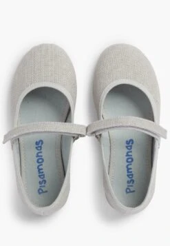 Merceditas Tira Adherente Fino - Ballerina'S Met Enkelbandjes - Gris -kinderkledingwinkel 227d3a389bf34506b42af44d04d30bcf