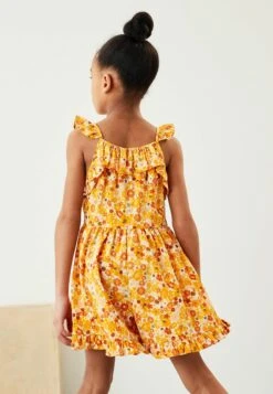 Next Frill- Jumpsuit - Yellow Ditsy -kinderkledingwinkel 263fd9ac5e0f483ea6fe51479f77f8d2