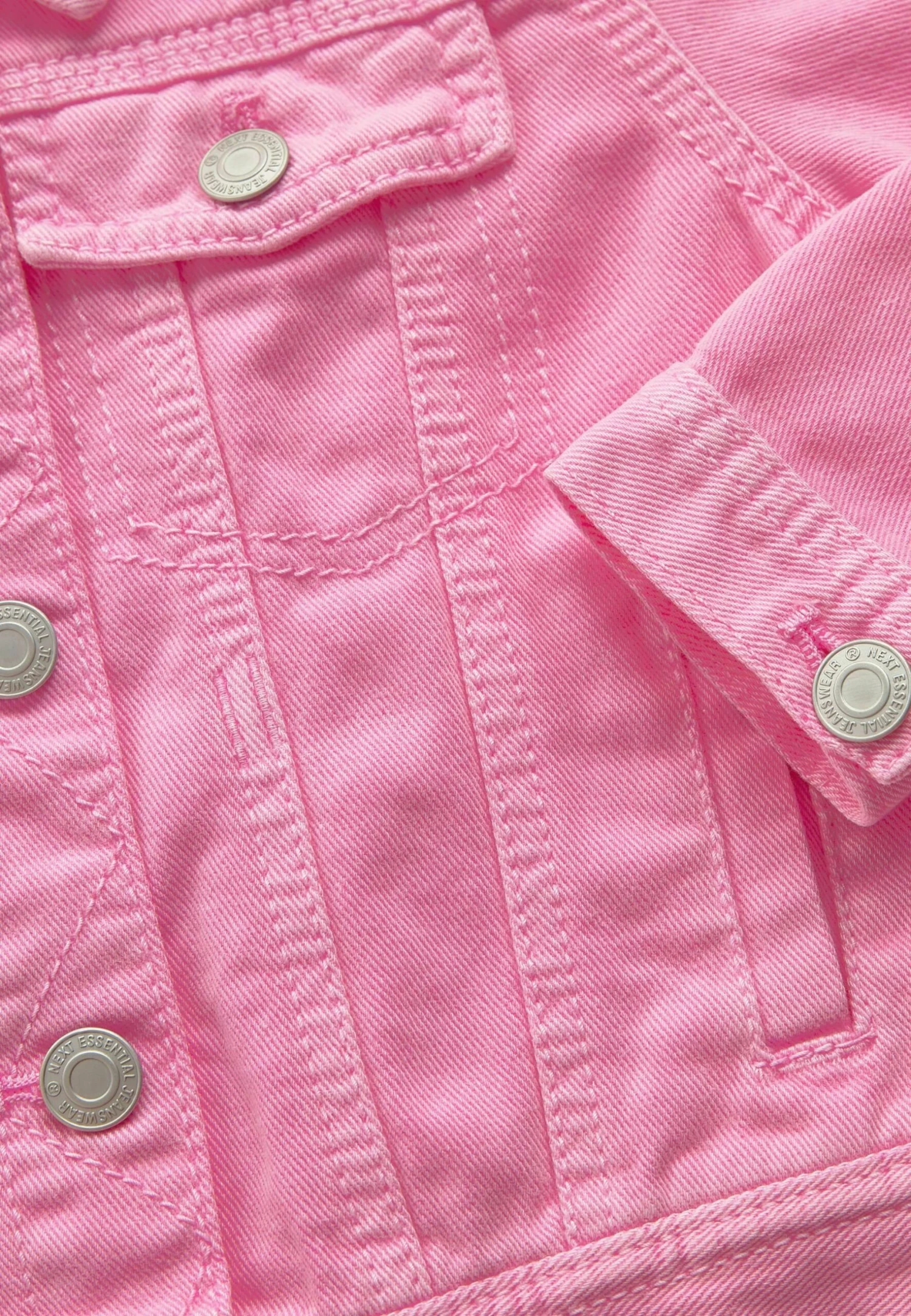 Next Spijkerjas - Bright Pink 5 Next Spijkerjas - Bright Pink - Afbeelding 3