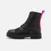 DKNY Ankle Boots - Veterboots - Black -kinderkledingwinkel 2dbb941fb4fa42bcb2cbea1c8f94881e