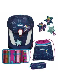 Scout Sunny Ii Lightweight Set 4Tlg - Schooltas Set - Blue Star
