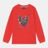 Blue Seven Glitter Print Xmas - Sweater - Tomato -kinderkledingwinkel 2f20634240bf44b6a2db0a3c8d21449a