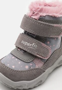 Superfit Glacier - Snowboots- Grau/Rosa -kinderkledingwinkel 344b6618b4244f58822d0f6e3963f0bc
