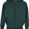 URBAN CLASSICS Sweater Met Rits - Bottlegreen