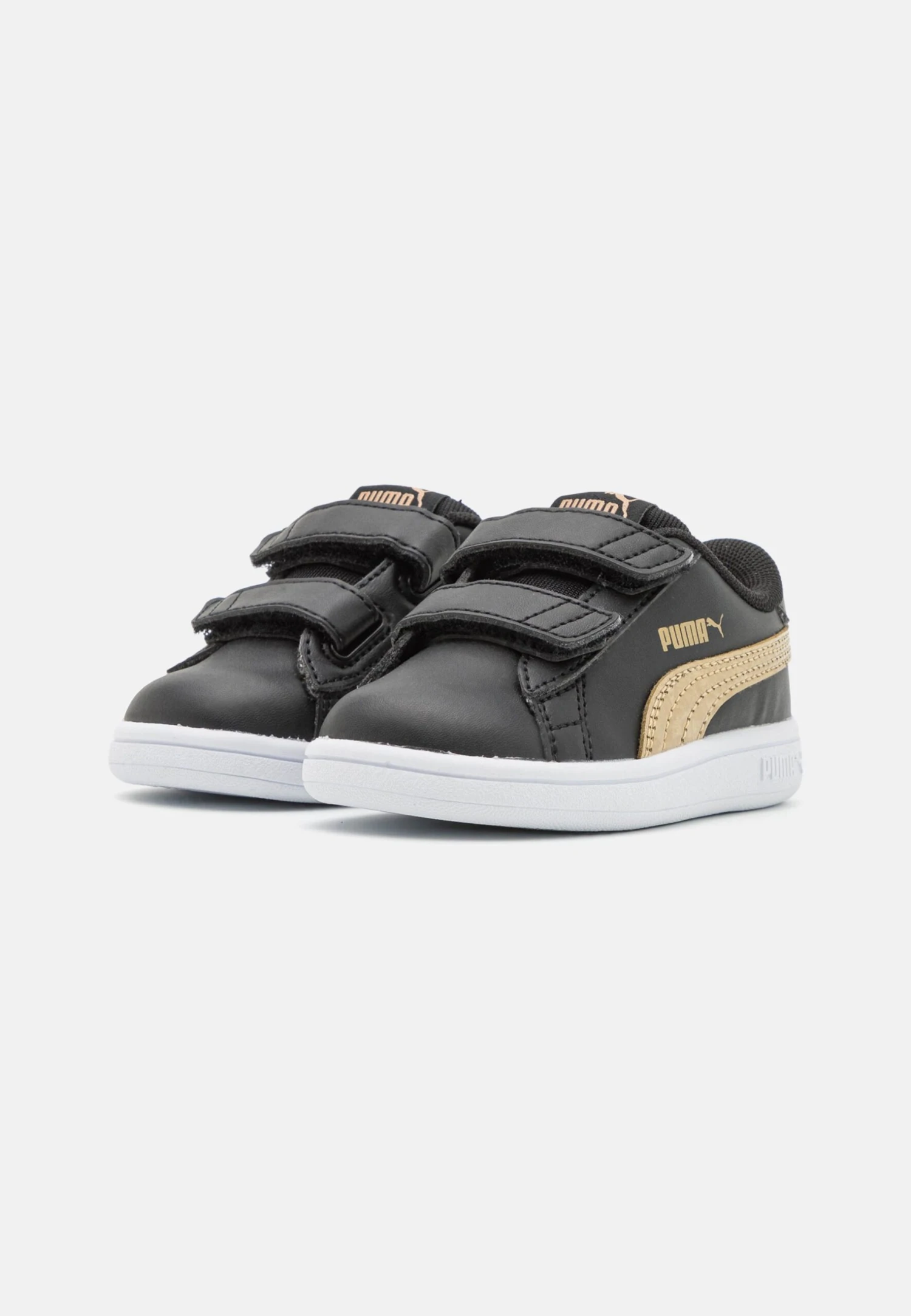 Puma Smash V2- Sneakers Laag - Black/Gold/White 4 Puma Smash V2- Sneakers Laag - Black/Gold/White - Afbeelding 2