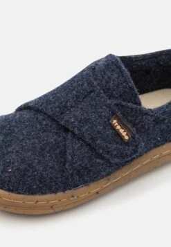 Froddo Barefoot Wooly Unisex - Pantoffels - Dark Blue -kinderkledingwinkel 34e82cb92b0d46299422915de6d9cd37