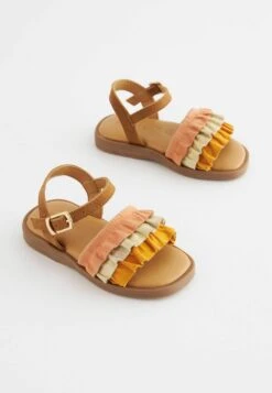 Next Ruffle Standard - Babyschoenen - Orange/Tan Brown -kinderkledingwinkel 38b3d64821a44a1e97bc7dad1e1a7c93