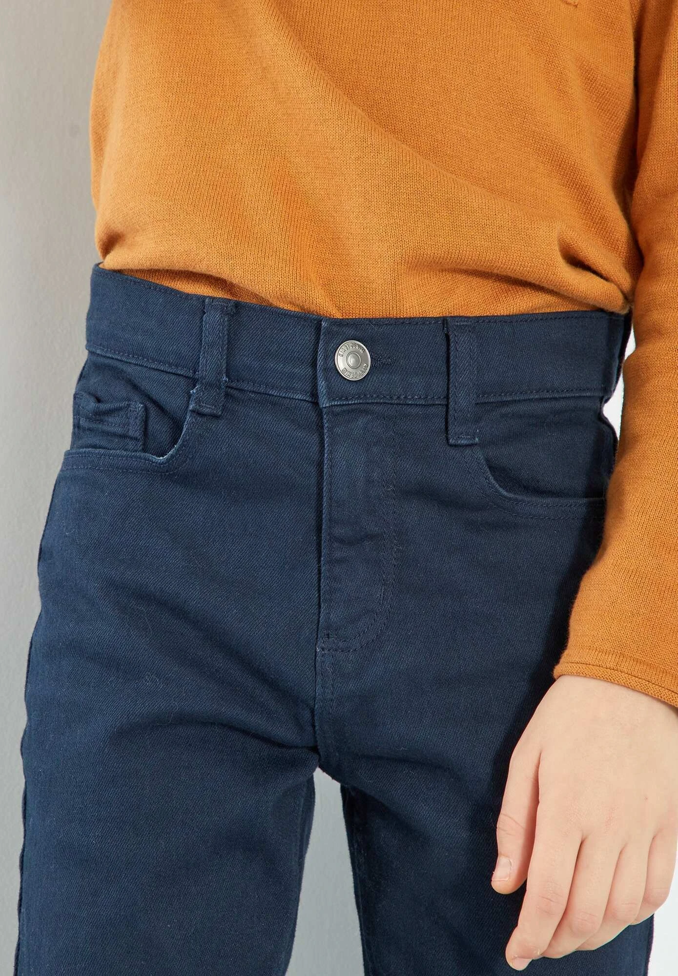 5 Pocket- Slim Fit Jeans - Bleu Sapp 4 5 Pocket- Slim Fit Jeans - Bleu Sapp - Afbeelding 2