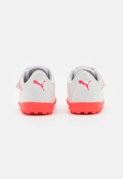 Puma Future Play Tt Unisex - Voetbalschoenen Voor Kunstgras - White/Fire Orchid -kinderkledingwinkel 4666d7f429be4f1489cdedaab6340b5d