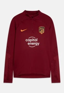 Nike Performance Atlético Madrid Strike Drill Top Kkscl Unisex - Fanartikel - Team Red/Atomic Orange
