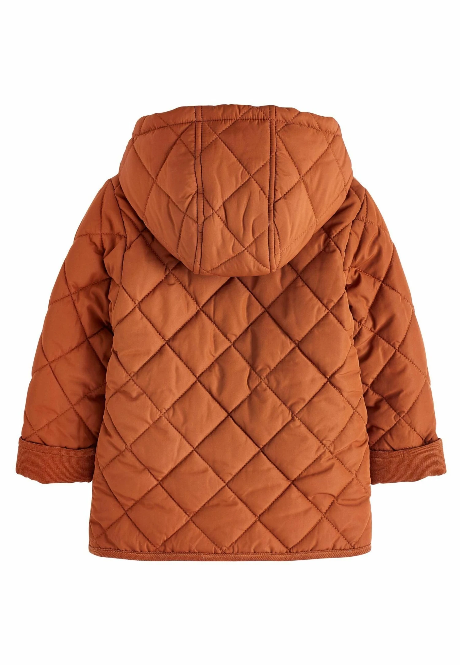 Next Quilted Borg Lined Standard - Winterjas - Rust Brown 6 Next Quilted Borg Lined Standard - Winterjas - Rust Brown - Afbeelding 4