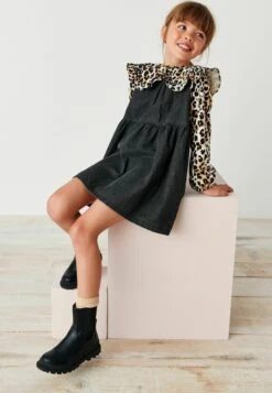 Next Collar Raglan Standard - Spijkerjurk - Animal Print -kinderkledingwinkel 5599d3685afd4f2ba07e0e88c584f9e7