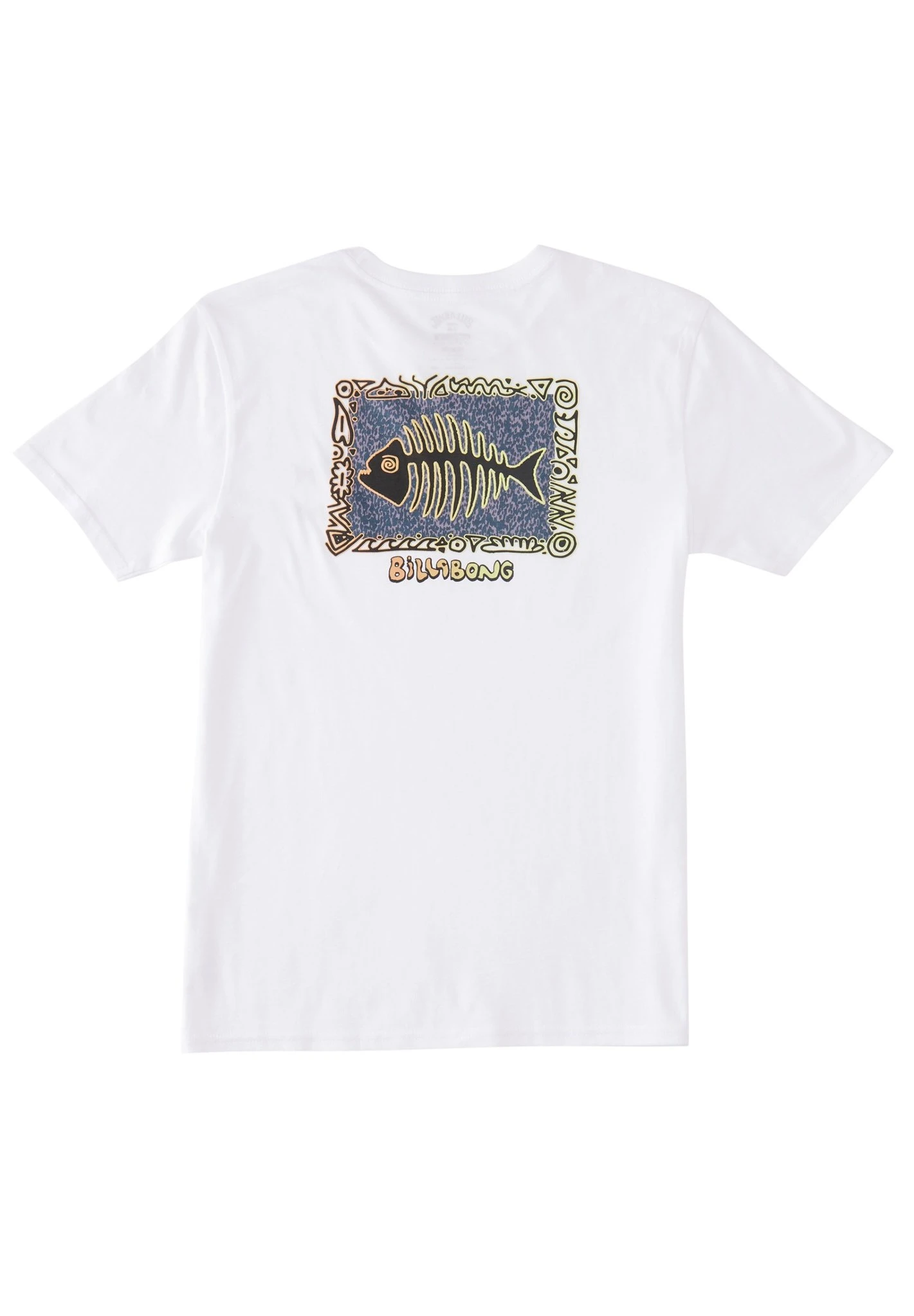 Billabong Sharky - T-Shirt Print - Wht 3 Billabong Sharky - T-Shirt Print - Wht