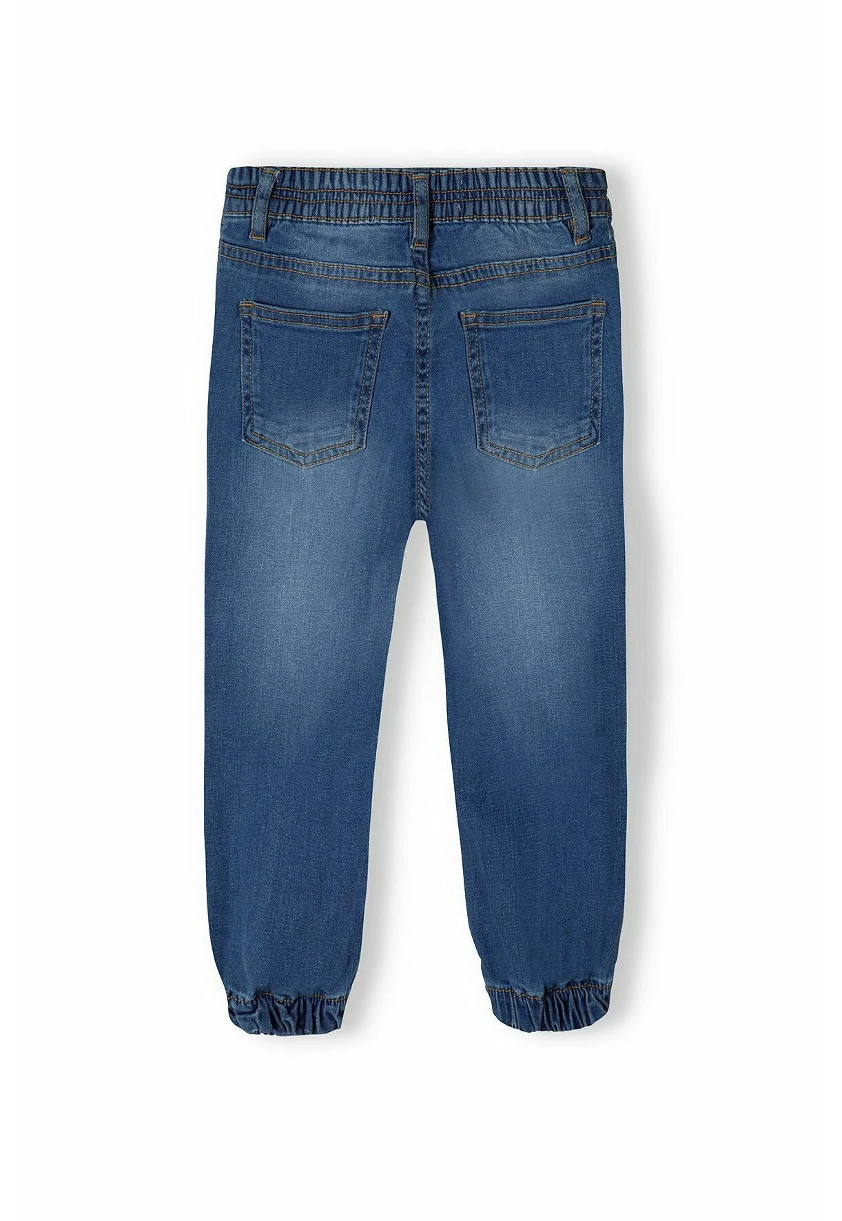 Minoti Elasticated Waist- Relaxed Fit Jeans - Blue Denim 4 Minoti Elasticated Waist- Relaxed Fit Jeans - Blue Denim - Afbeelding 2