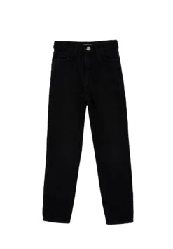 DeFacto Straight Leg Jeans - Black