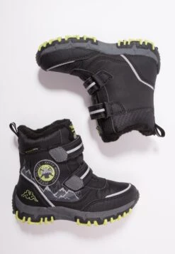 Kappa Rescue Tex - Snowboots- Black/Lime