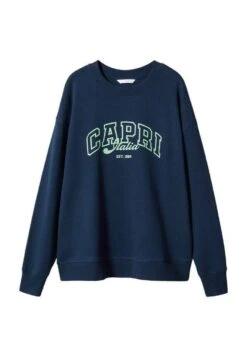Mango Kids Capri - Sweater - Navy -kinderkledingwinkel 5b45c3ee787e41758e60e1b3ef62217b