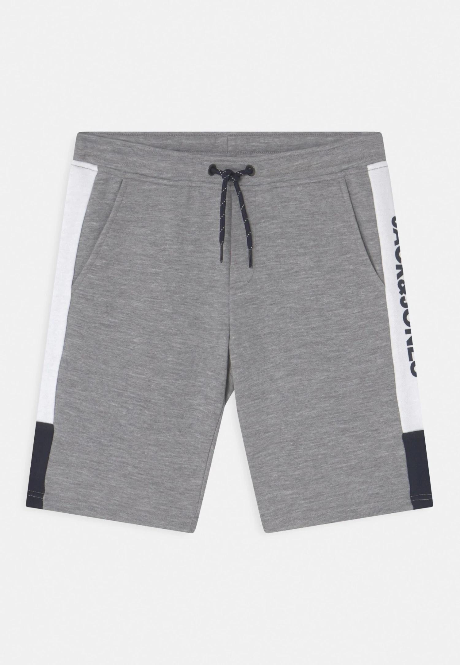 Jack & Jones Junior Jjilogo Blocking Jr - Shorts - Light Grey Melange 3 Jack & Jones Junior Jjilogo Blocking Jr - Shorts - Light Grey Melange
