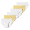 Schiesser 6 Pack - Slip - Gelb Weiß