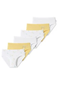 Schiesser 6 Pack - Slip - Gelb Weiß