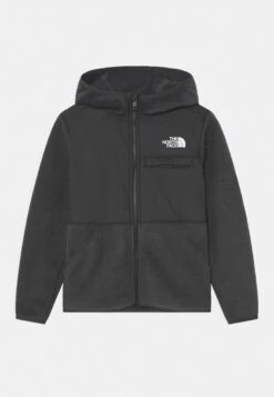 The North Face Forrest Hooded Unisex - Fleecejas - Asphalt Grey
