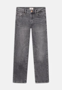 Kogmegan Wide - Straight Leg Jeans - Medium Grey Denim