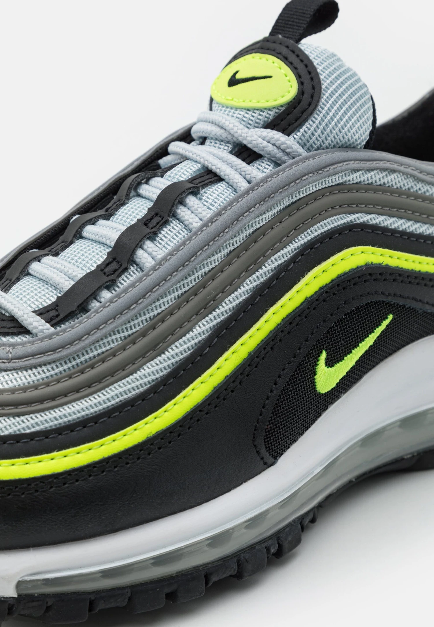 Nike Sportswear Air Max 97- Sneakers Laag - Pure Platinum/Volt/Black/White 8 Nike Sportswear Air Max 97- Sneakers Laag - Pure Platinum/Volt/Black/White - Afbeelding 6