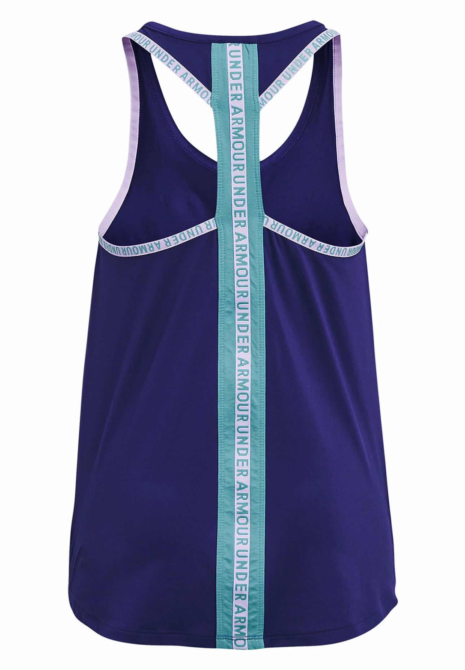 Under Armour Knockout Tank - Top - Sonar Blue 4 Under Armour Knockout Tank - Top - Sonar Blue - Afbeelding 2