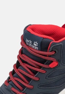 Jack Wolfskin Woodland Texapore Mid Unisex - Outdoorschoenen - Night Blue/Red -kinderkledingwinkel 6ebe5f2e4b0e48a0b9960d1485875ed2