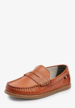 Next Tan Leather Penny Loafers (Older) - Instappers - Brown -kinderkledingwinkel 6f83b139e0ba4c82a0209cf7664d855e