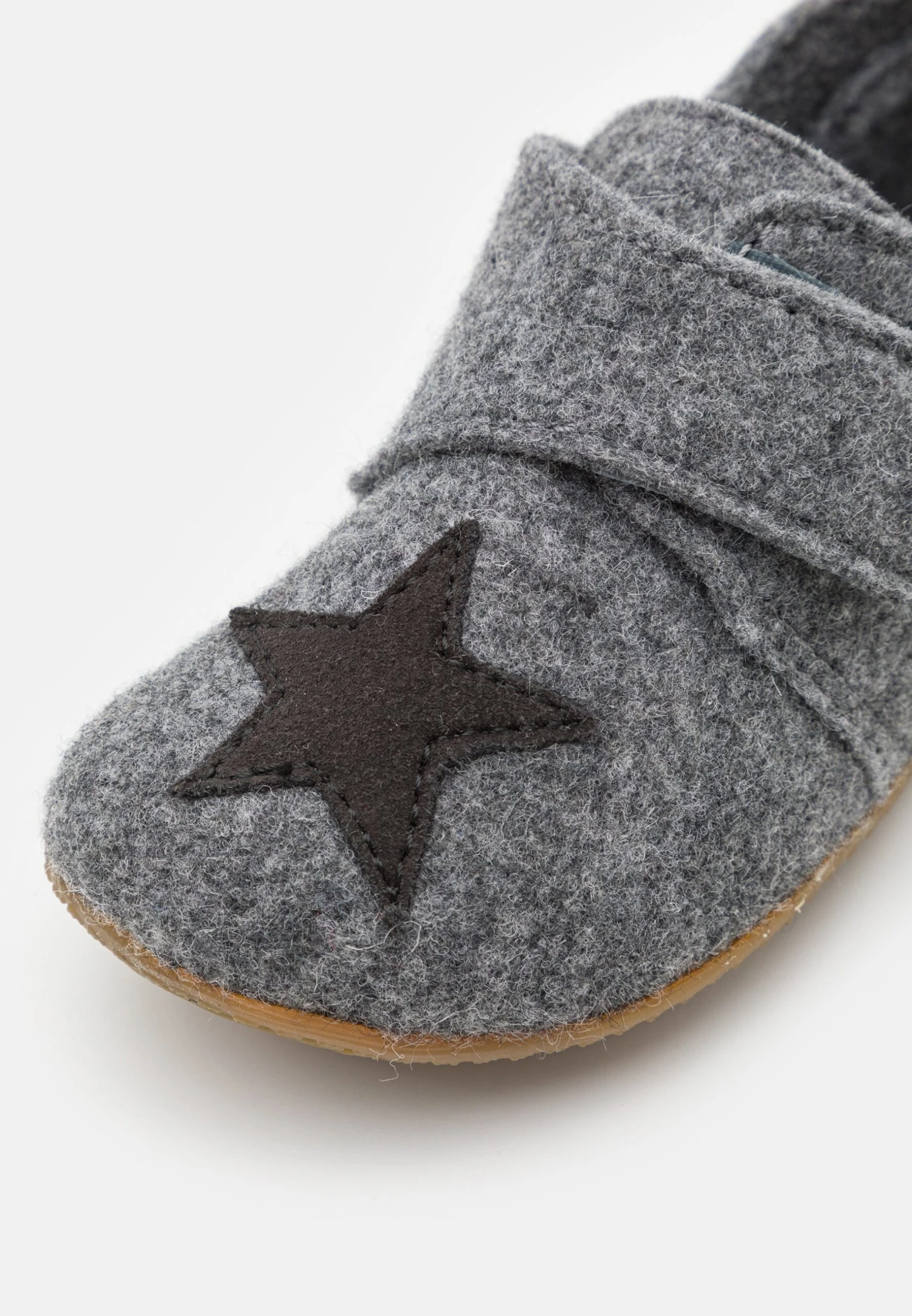 Living Kitzbühel Klettmodell Mit Stern Unisex - Pantoffels - Grau 8 Living Kitzbühel Klettmodell Mit Stern Unisex - Pantoffels - Grau - Afbeelding 6