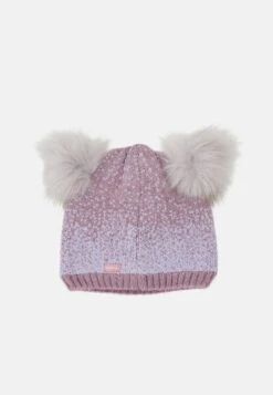 Maximo Sparkle Pom Pom Beanie Unisex - Muts - Hellmauve