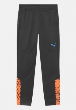 Puma Individualcup Training Jr - Trainingsbroek - Black-Ultra Orange