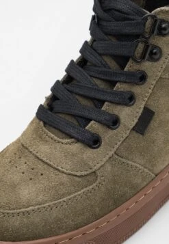 Friboo Leather - Veterboots - Khaki -kinderkledingwinkel 73eecdfa61fa41fdacdbb49c6547e32d